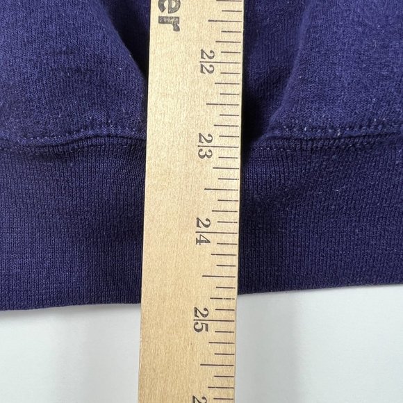 Champion Spring Hill Badger Alabama Sweatshirt Adult Small Purple Faded Crewneck - Picture 12 of 14